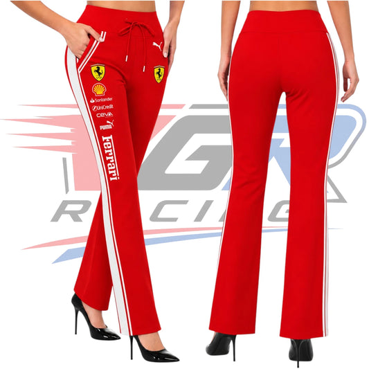 2026 F1 Team Ferrari Women's Pant – Red