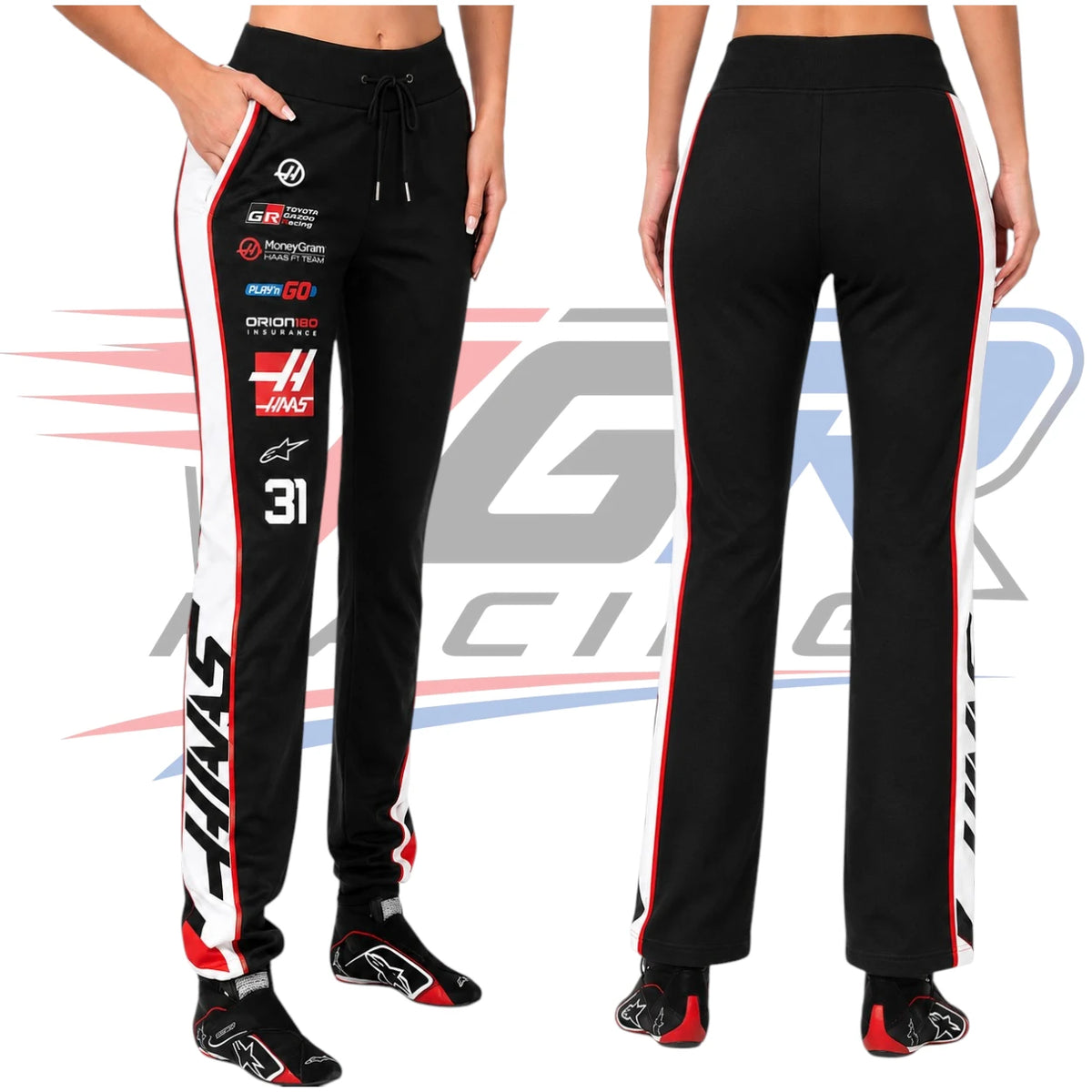 2026 F1 Team Haas Women's Pant – Black