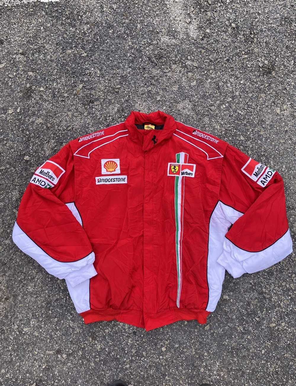 Ferrari Bridgestone Vintage Vintage Ferrari Jacket Red