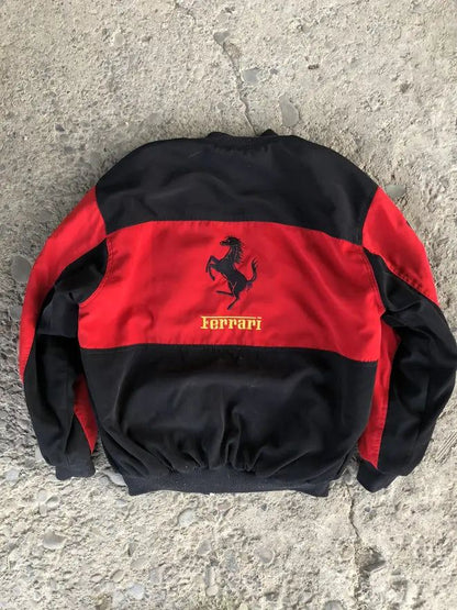 Vintage Ferrari F1 Racing Jacket Sublimation  Logo
