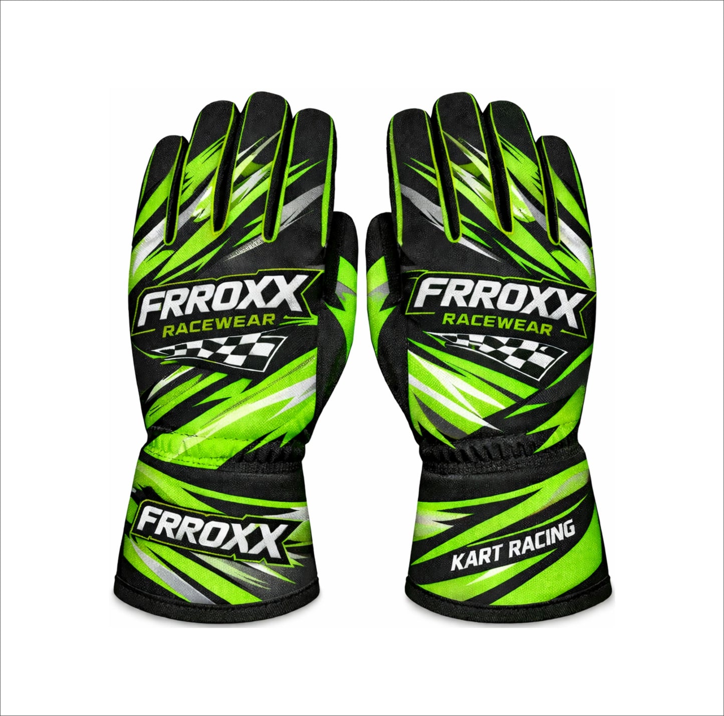 New 2026 Go Kart Racing Sublimation printed Gloves