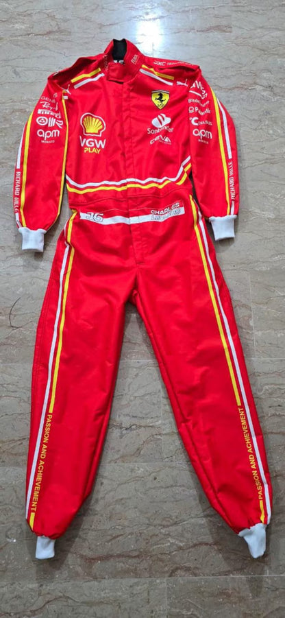 2024 Charles Leclerc F1 Ferrari Race Suit