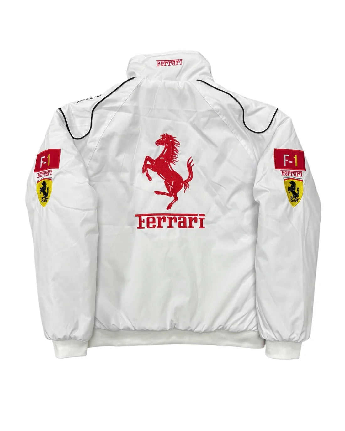 Ferrari F1 Vintage Racing Jacket - White