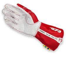 Ayrton Senna F1 Racing Gloves Red - Vintage Racegears