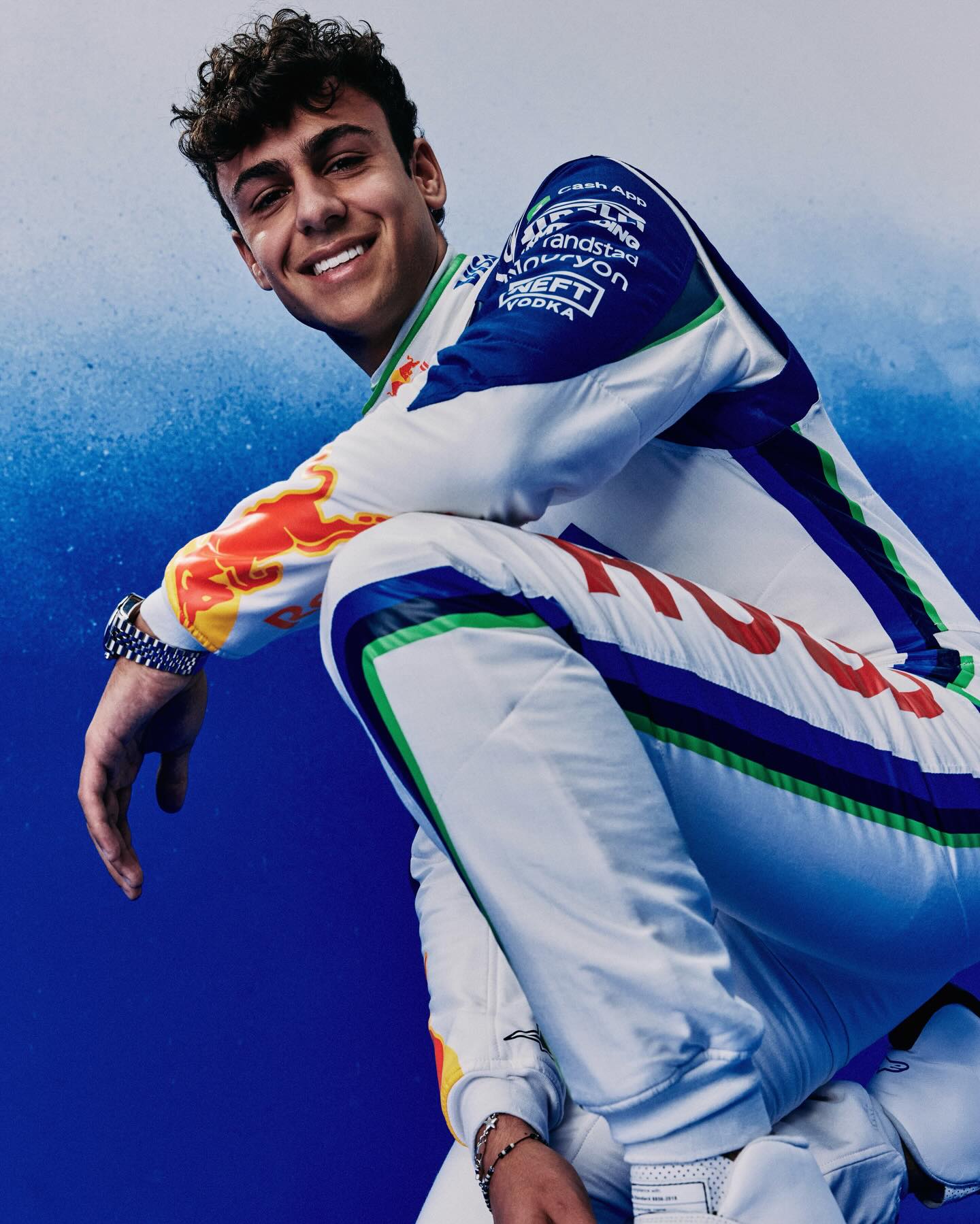 2026 Team Visa Cash App Racing Lawson F1 Racing Suit - Vintage