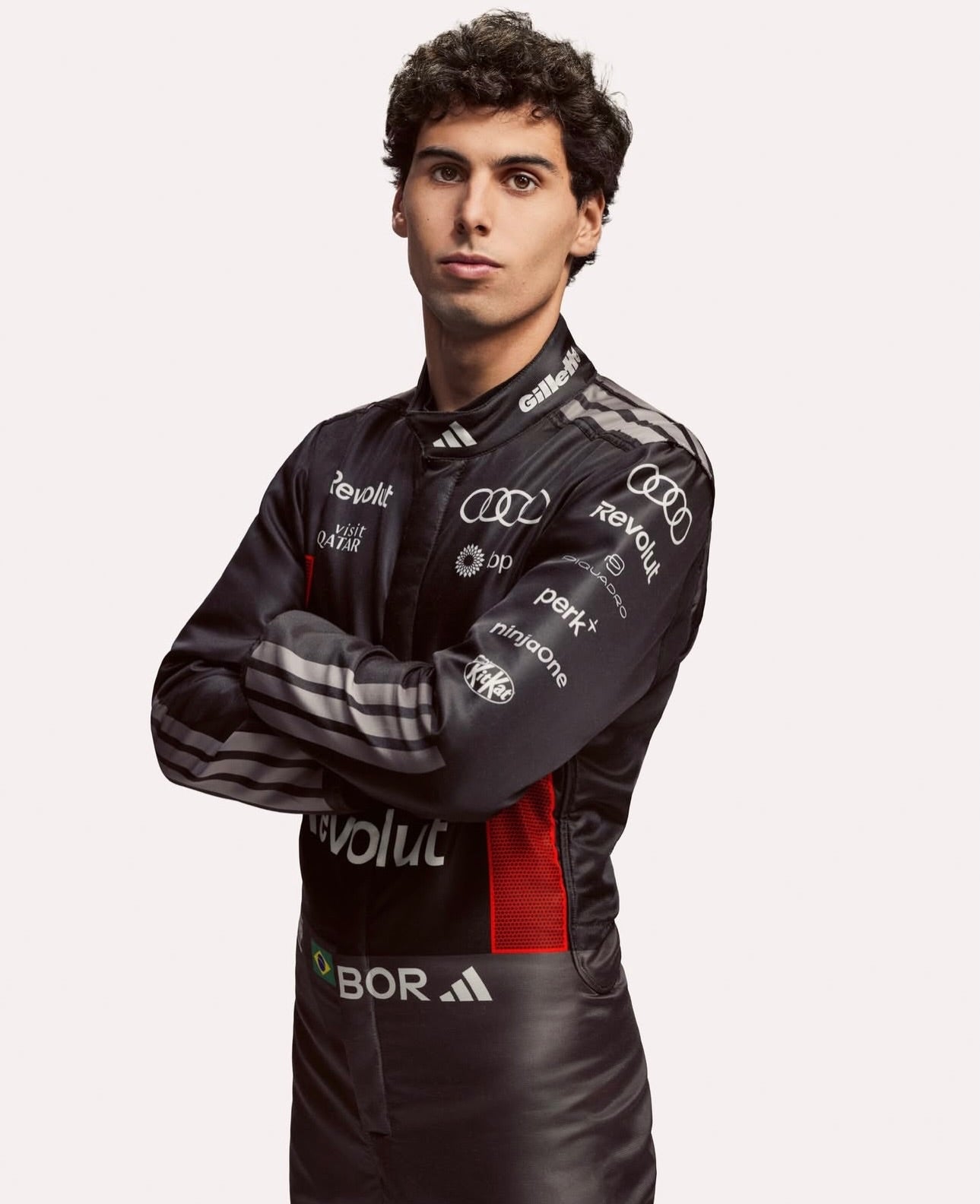 New 2026 Gabriel Bortoleto Team Audi F1 Racing Suit