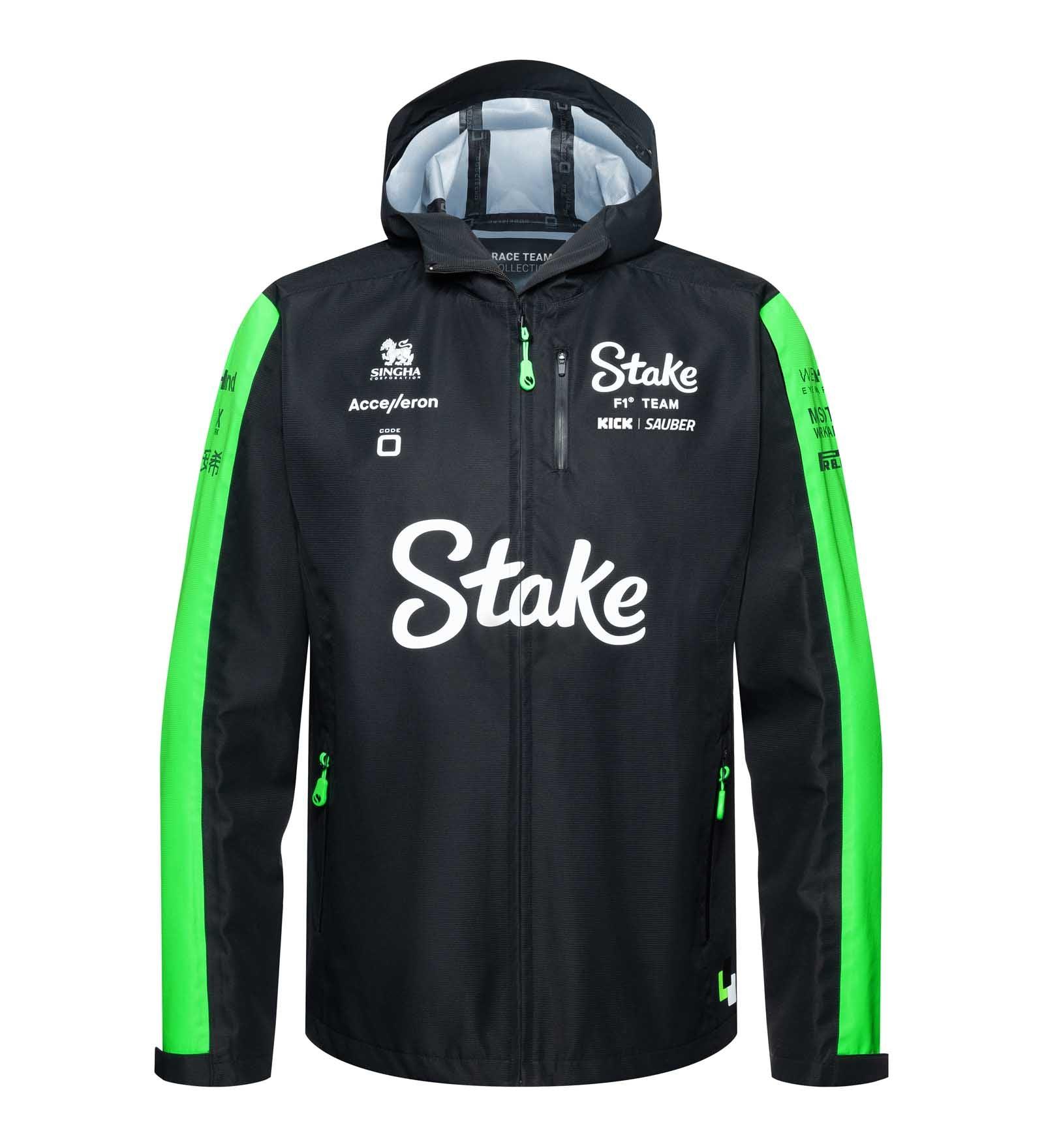 Stake F1 Team Rain Jacket 2024 - Vintage Racegears