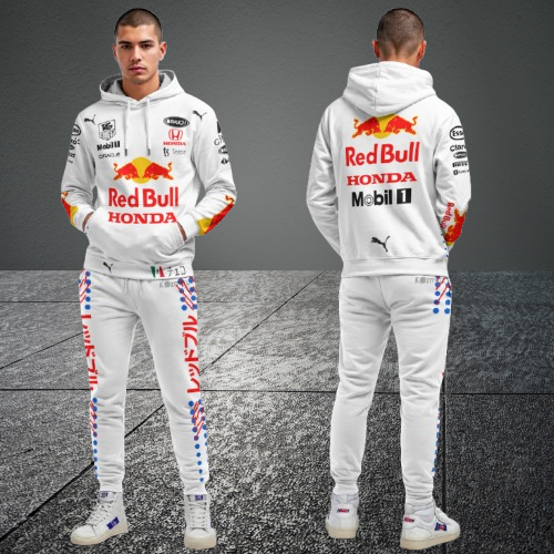 Sergio Perez Red Bull Racing F1 Tracksuit White 2021