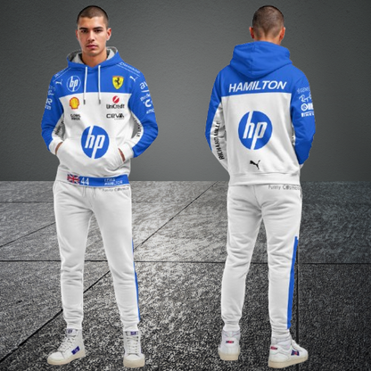 Lewis Hamilton Racing Ferrari Special 2025 Miami Grand Prix F1 Tracksuit