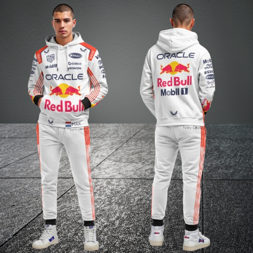 Max Verstappen Racing Costume 2025 Japan GP Tracksuit White