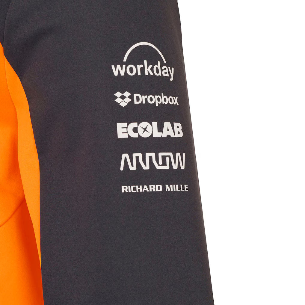 2025 F1 Team McLaren Softshell Jacket Orange