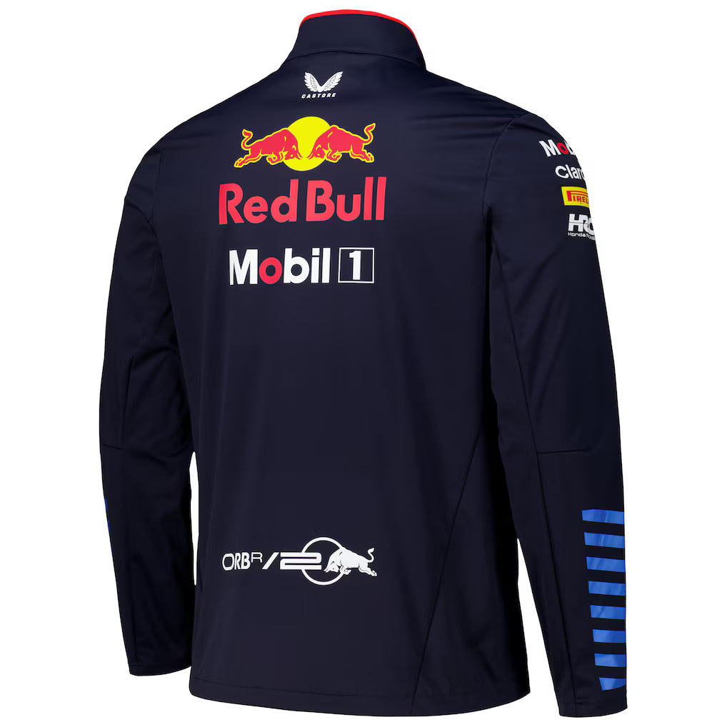 2024 F1 Red Bull Racing Team Softshell Jacket Nave Blue
