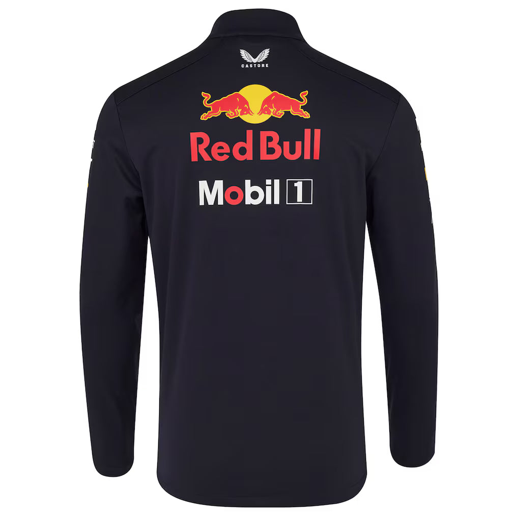 2025 F1 Red Bull Racing Team Softshell Jacket Nave Blue