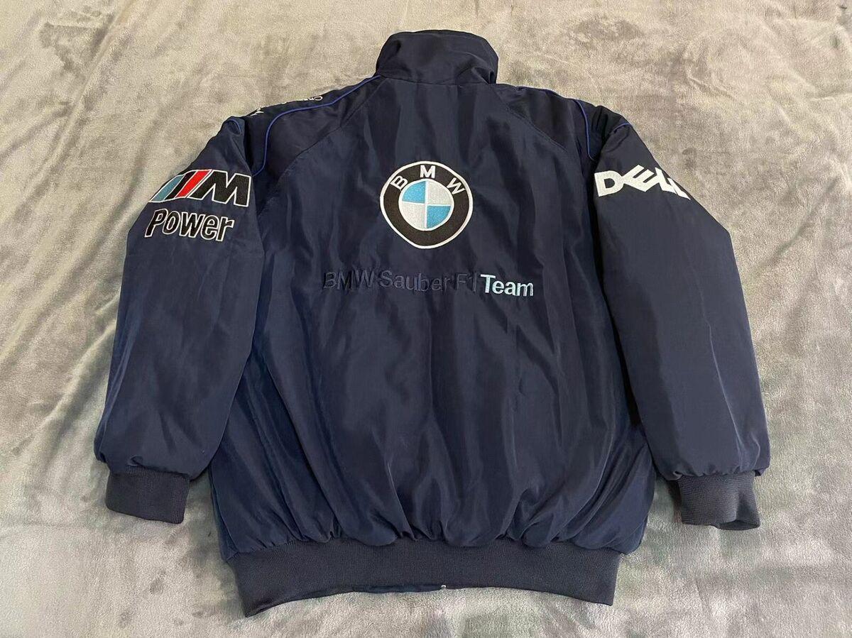 BMW F1 vintage jacket Navy - Vintage Racegears