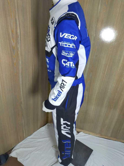 New Birel Art Kart Racing Suit Blue - Vintage Racegears