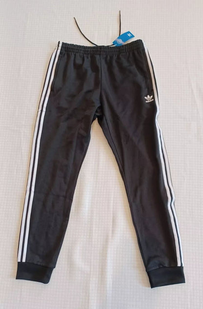 New Men’s Adidas Originals Primeblue Superstar Tracksuit ~ Black