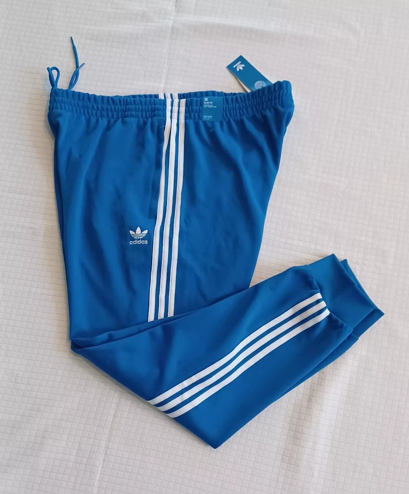 New Adidas Originals Prime blue Superstar Tracksuit ~ Bluebird