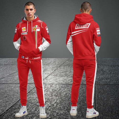 Kimi Raikkonen Scuderia Ferrari F1 Racing Tracksuit 2008