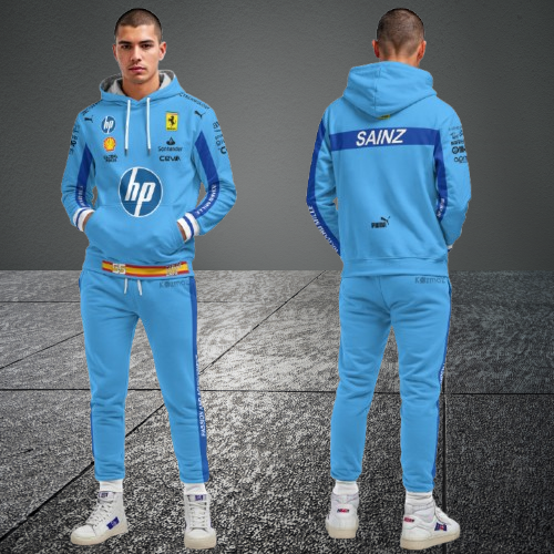 Carlos Sainz Monza HP Miami Grand Prix Scuderia Ferrari F1 Tracksuit 2024