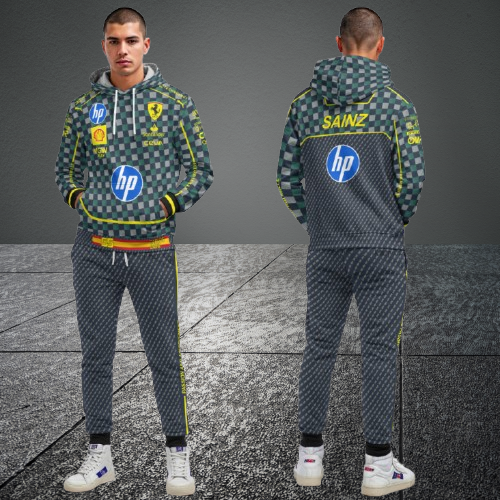 Carlos Sainz Carbon-Fibre Italian Grand Prix Ferrari F1 Tracksuit
