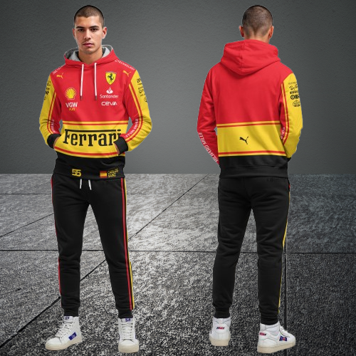 Carlos Sainz Monza GP Scuderia Ferrari F1 Tracksuit 2023