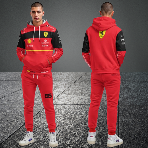 Carlos Sainz Scuderia Ferrari F1 Team Tracksuit 2022