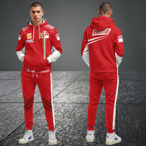 Kimi Raikkonen Ferrari F1 Racing Tracksuit 2007