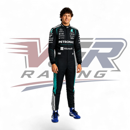 New 2026 Kimi Antonelli Team Mercedes F1 Racing Suit