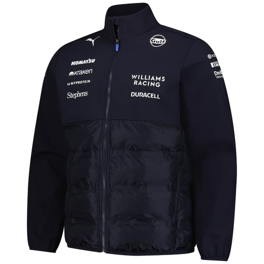 2025 Williams F1 Racing Team Hybrid Softshell Jacket