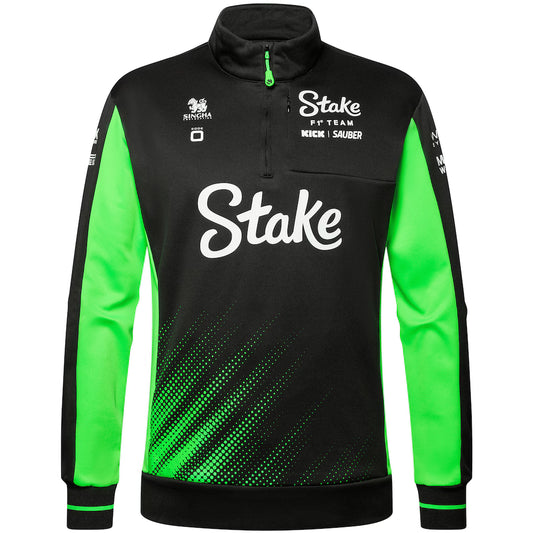 2025 Stake Sauber F1 Team Quarter Zip Sweatshirt